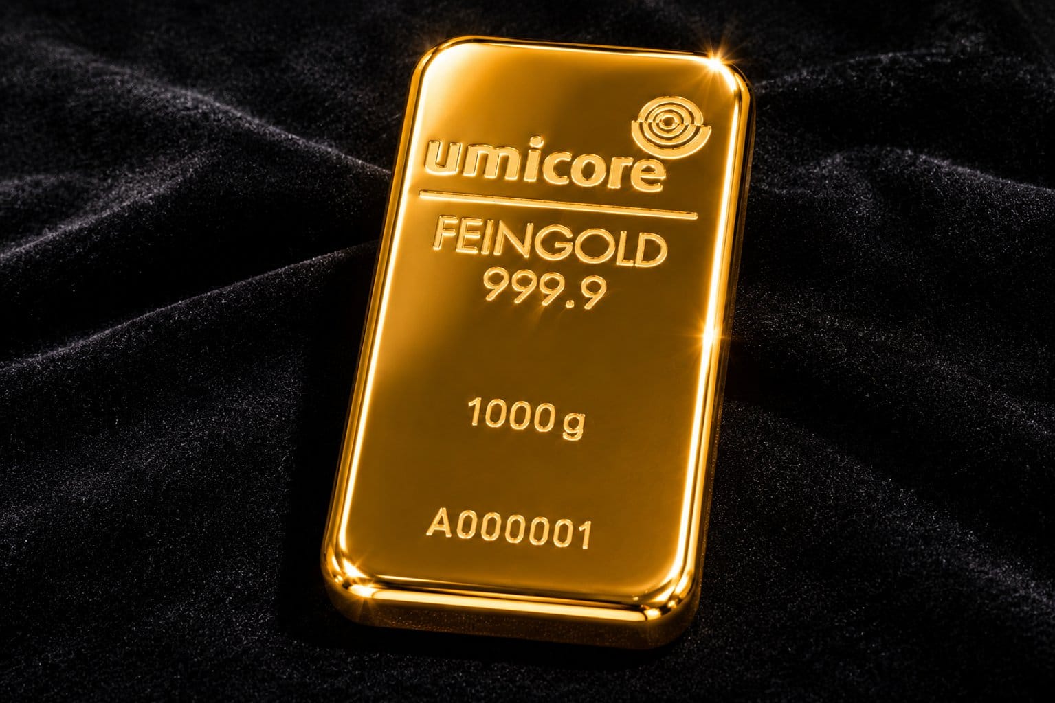 Lingot d'or Umicore 1 kg