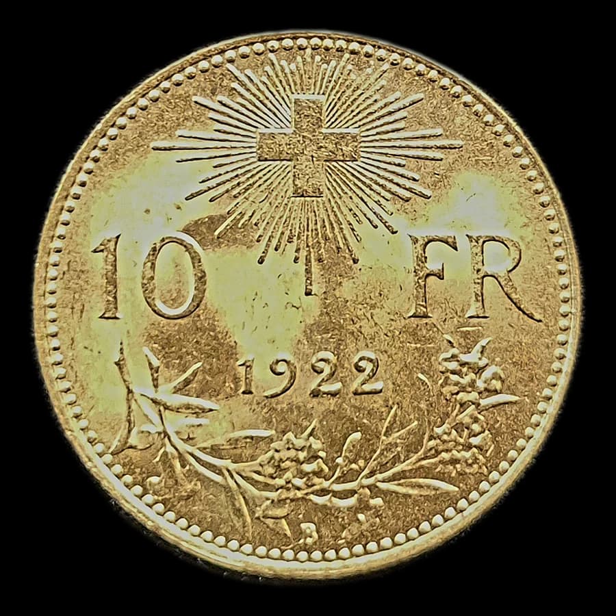 10 Francs suisse (Vreneli)