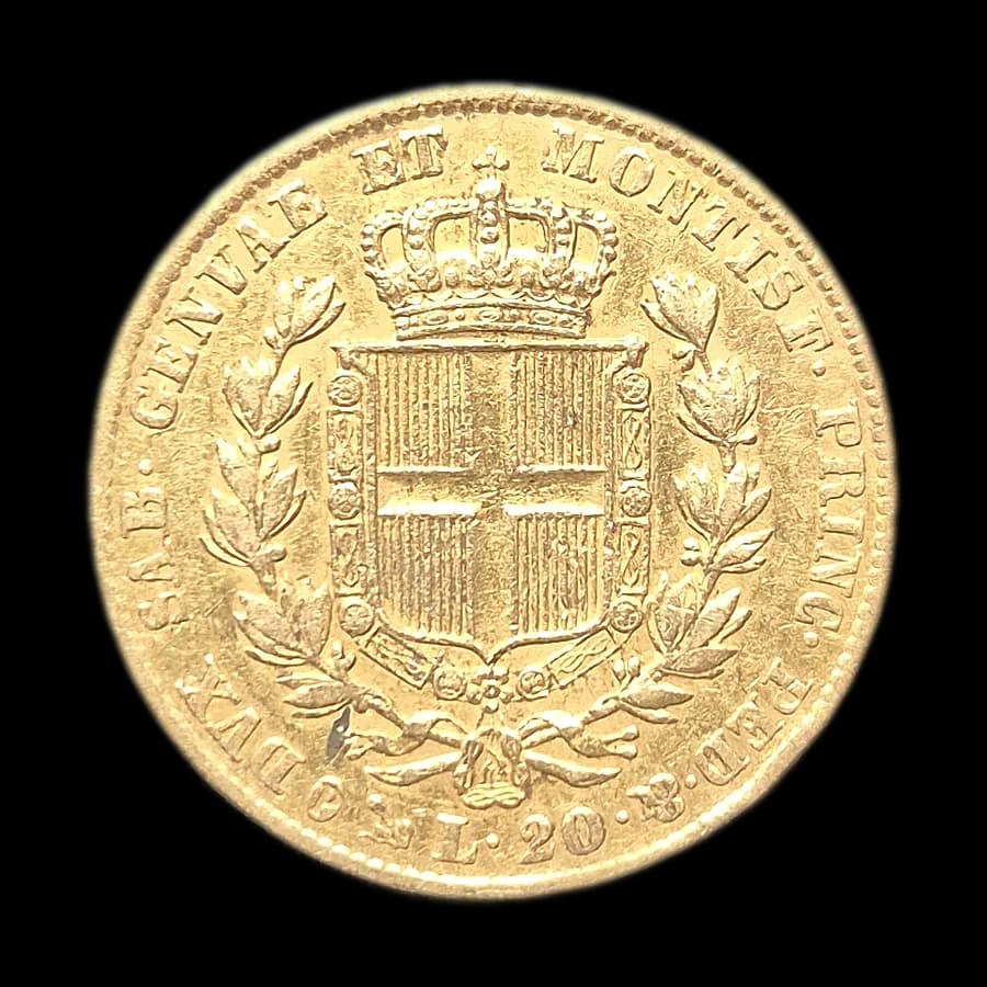 20 Lires Or