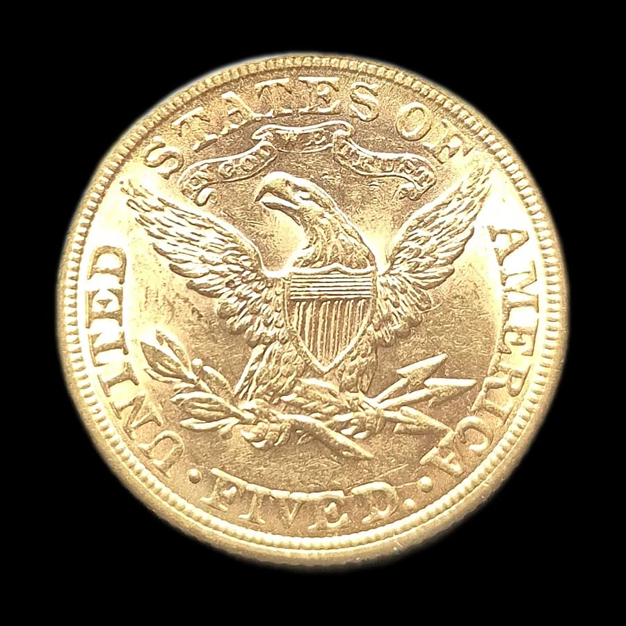 5 Dollars Liberty
