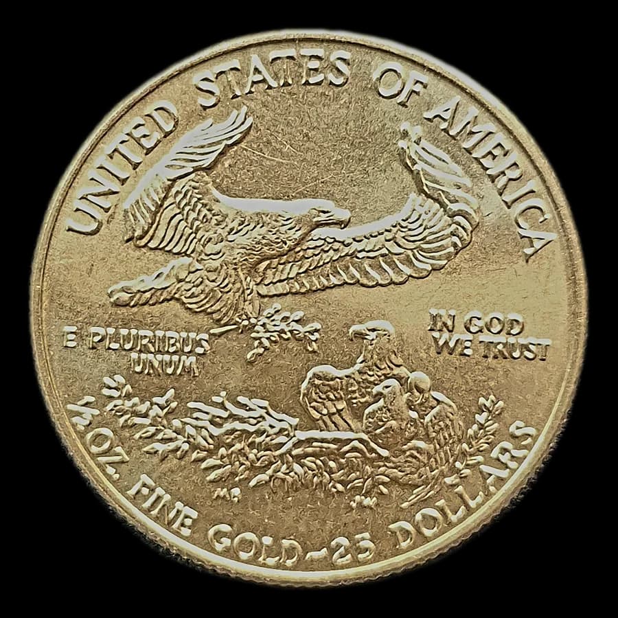 American Eagle or 1/2 oz