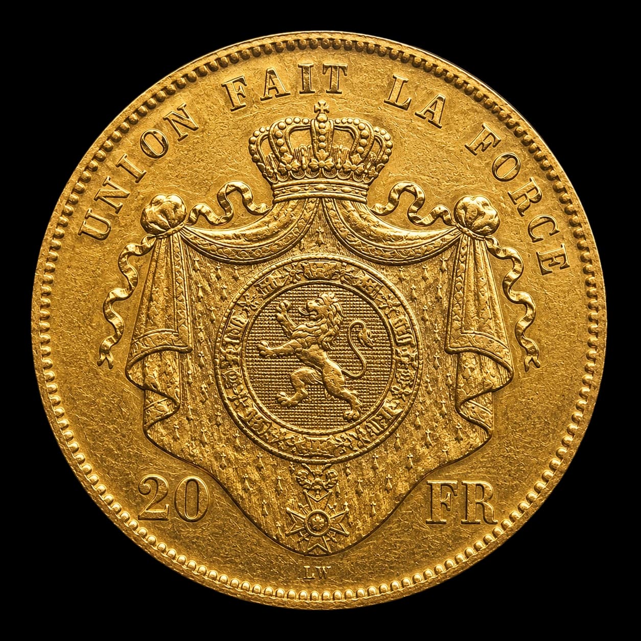 20 Francs Léopold II