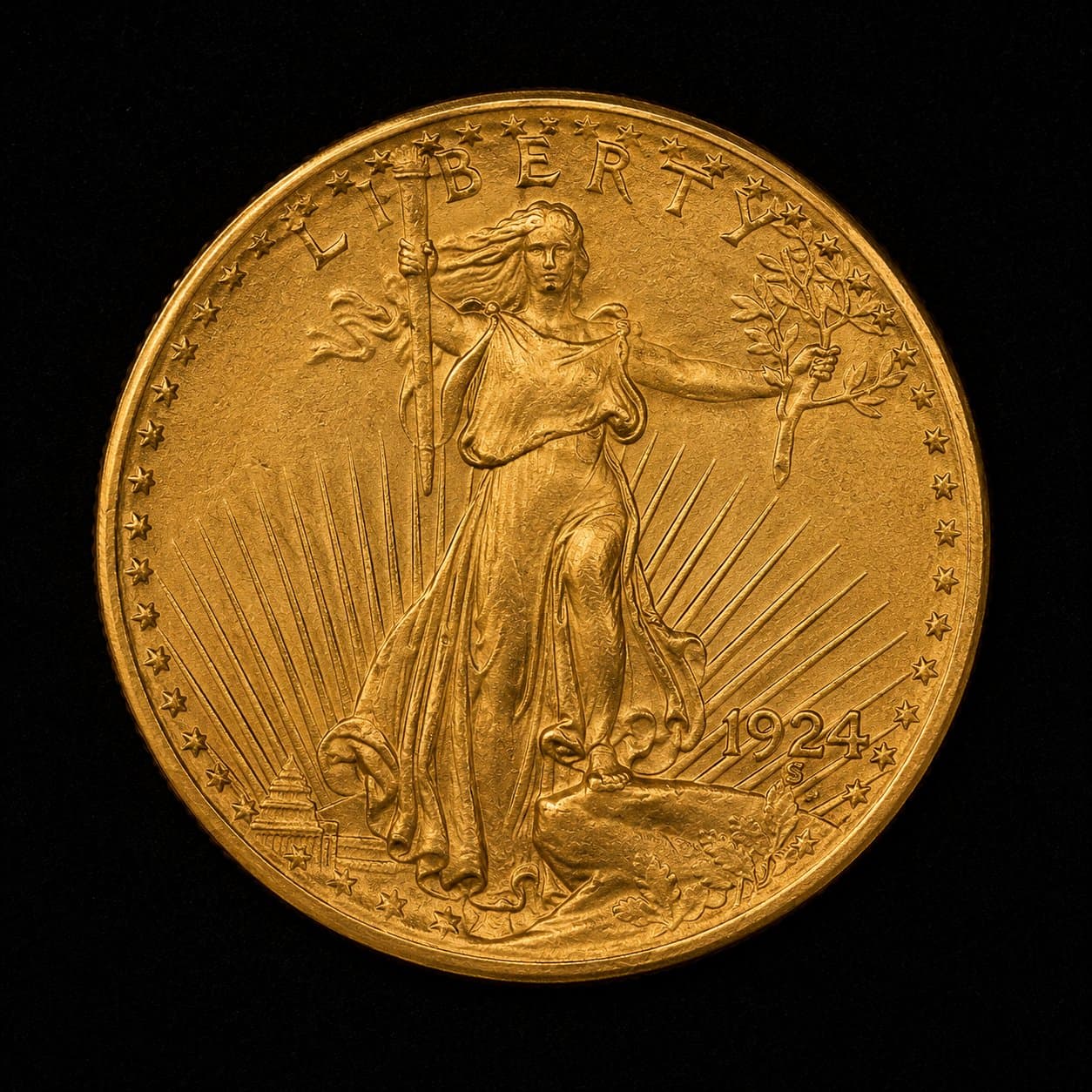 Pièce d'or 20 dollars américaine Double Eagle · Banque d'Or