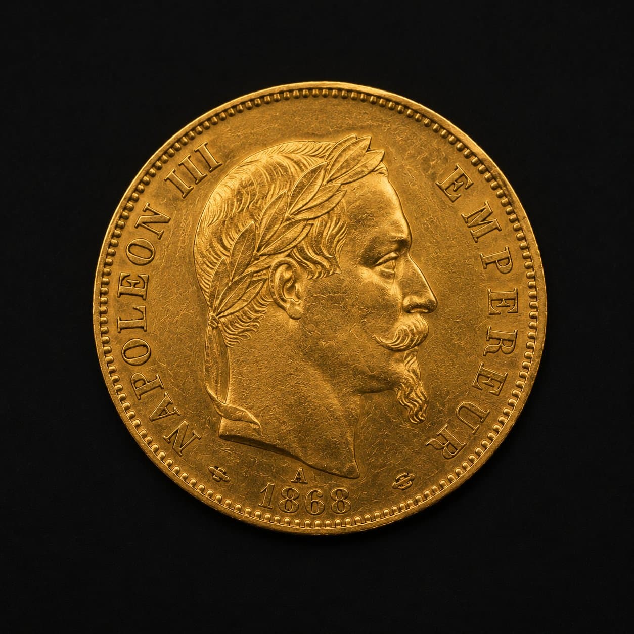 Pièce d'or Napoléon 20 francs · Banque d'Or