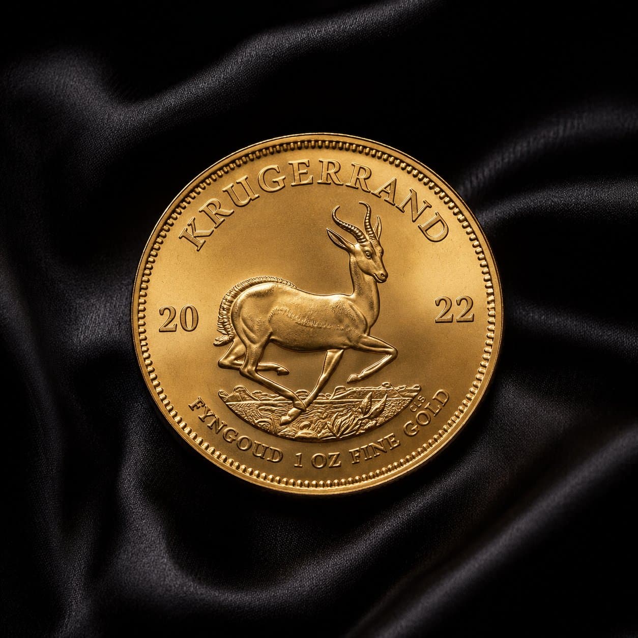 Pièce d'or Krugerrand 1 once — Afrique du Sud · Banque d'Or