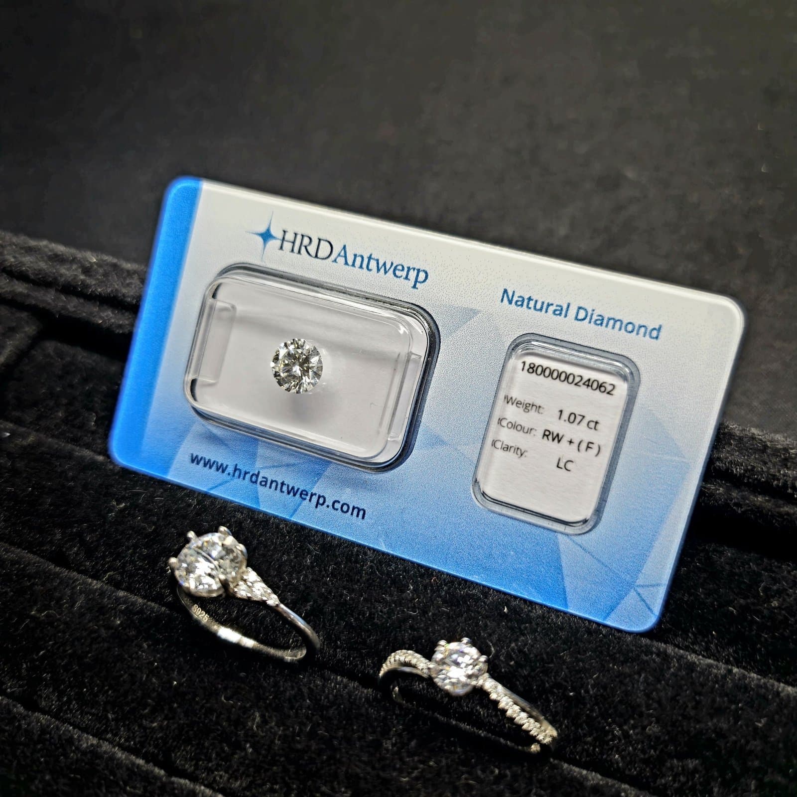 Certificat international de diamant — HRD, GIA ou IGI, valorisé à son juste prix par Banque d'Or